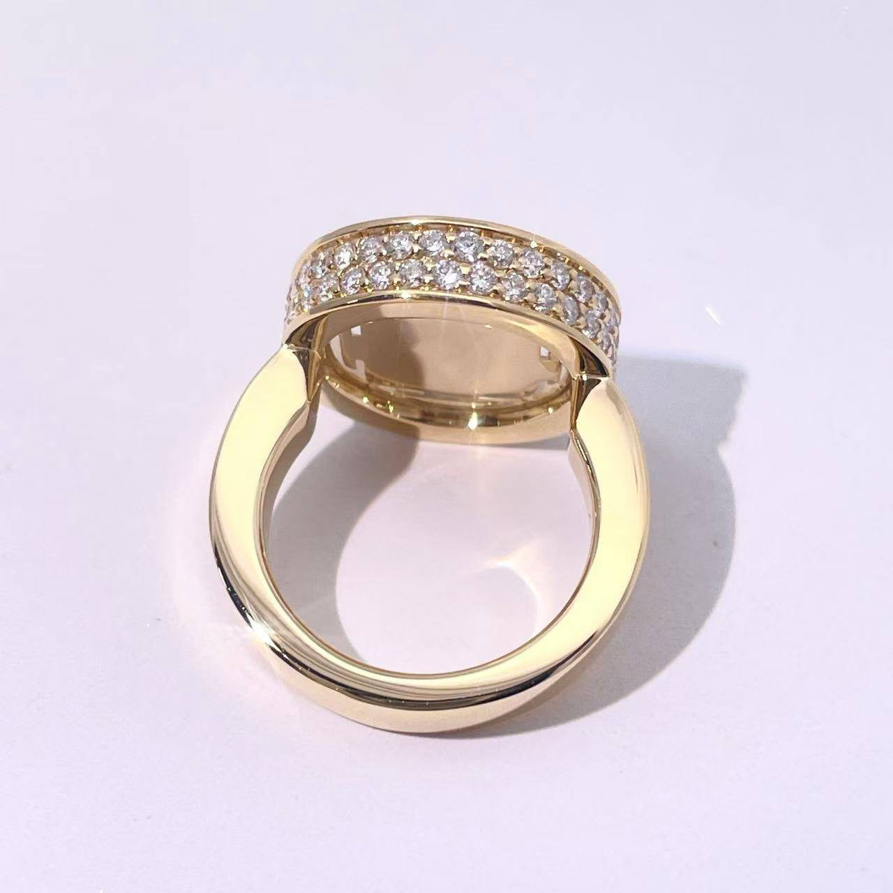 Mezéka Sri Yantra Ring