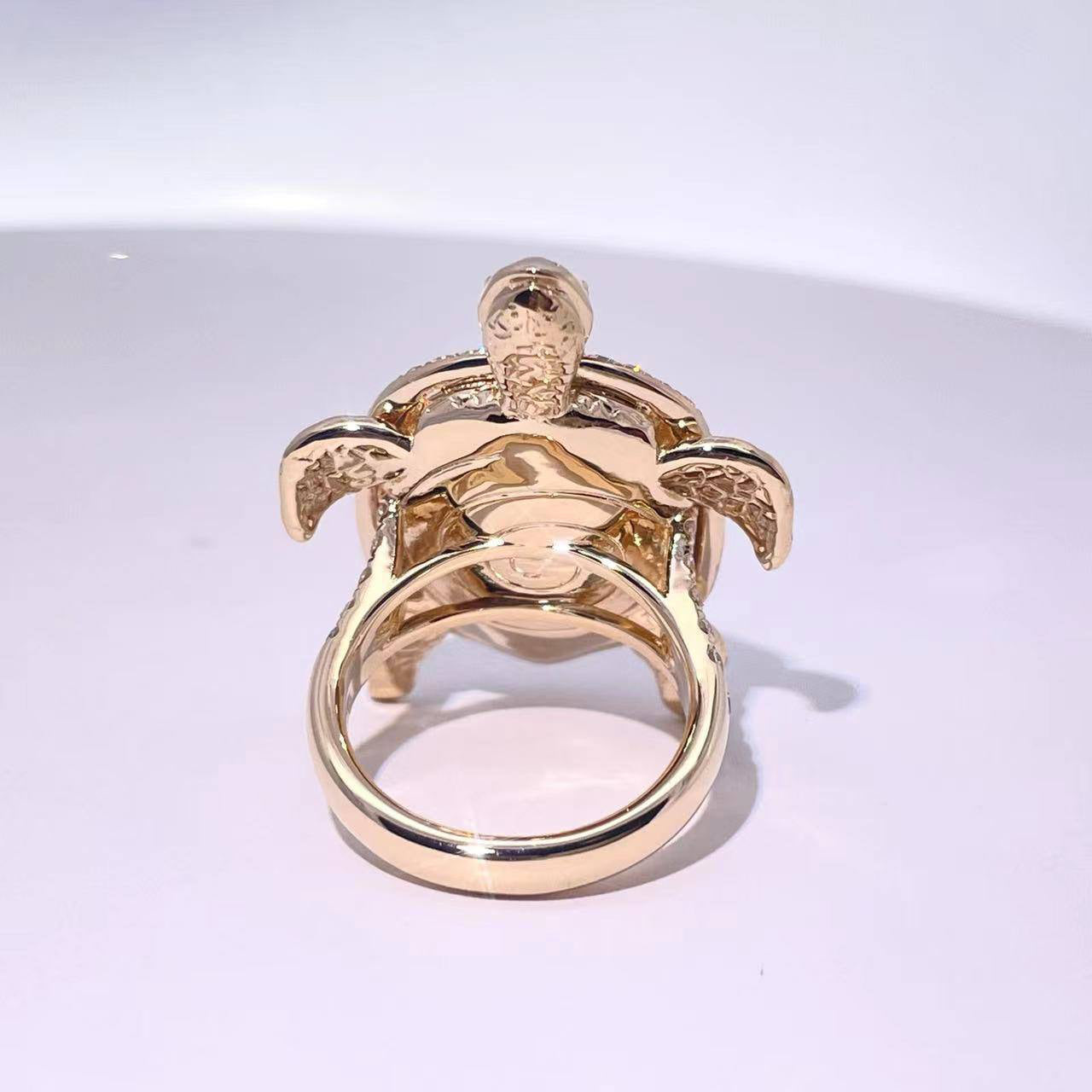Mezéka Turtle Ring