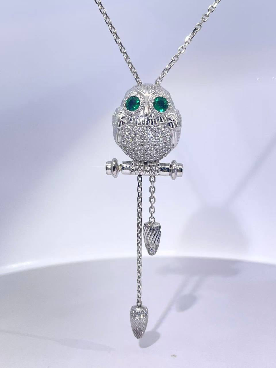 Mezéka Owl Slider Charm