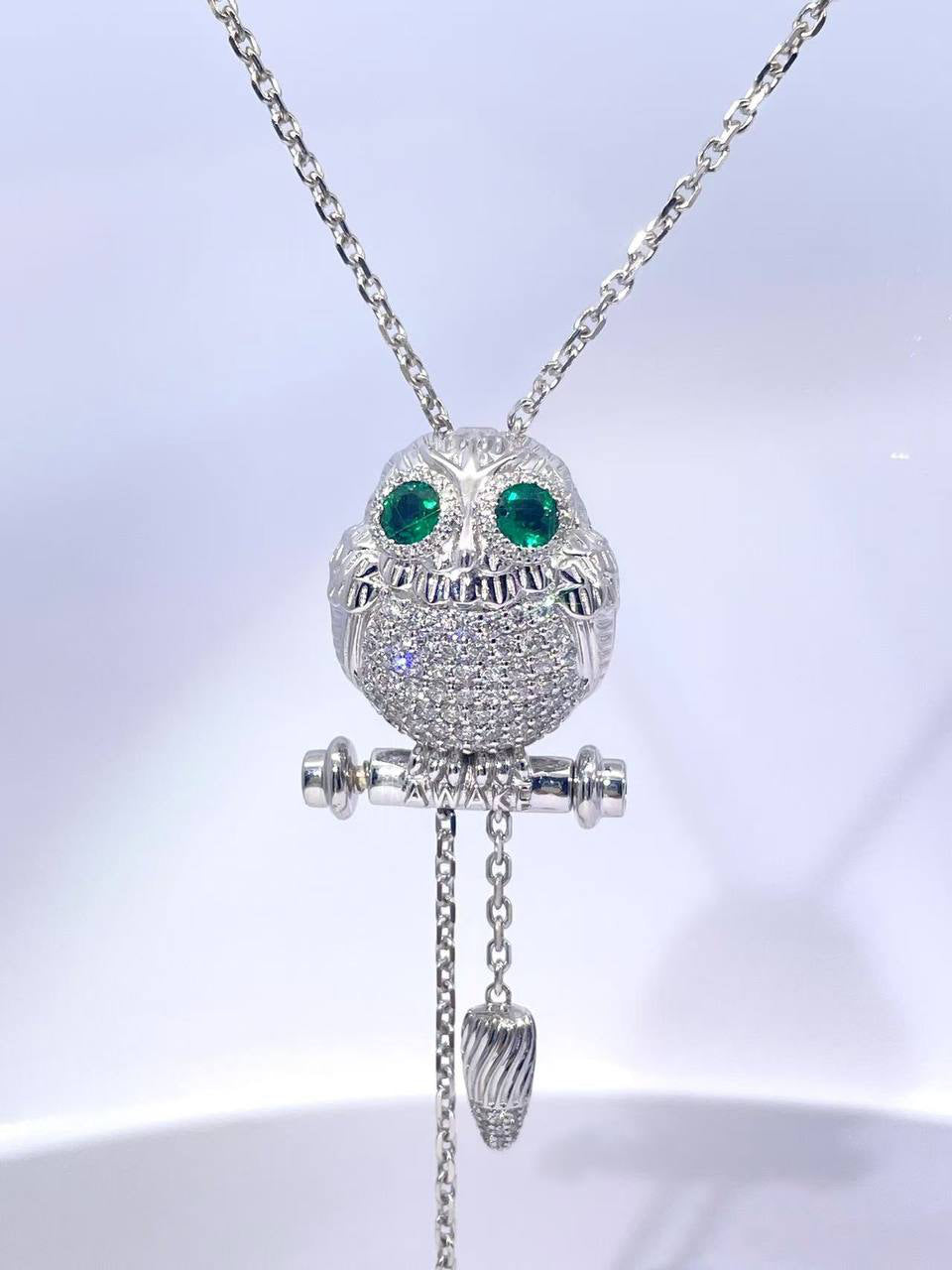 Mezéka Owl Slider Charm