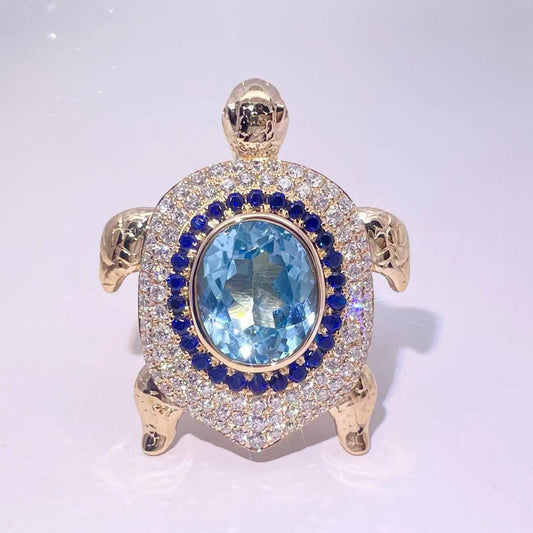 Mezéka Turtle Ring