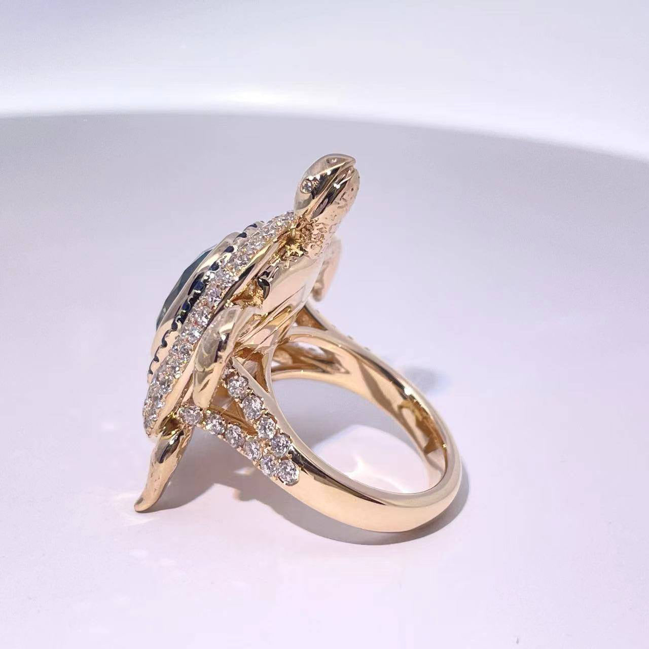 Mezéka Turtle Ring